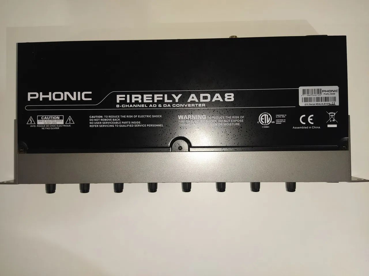 InInterface Conversor ADAT Phonic Firefly ADA8 - 8 Pre-Amps + Cabos  - Foto 4