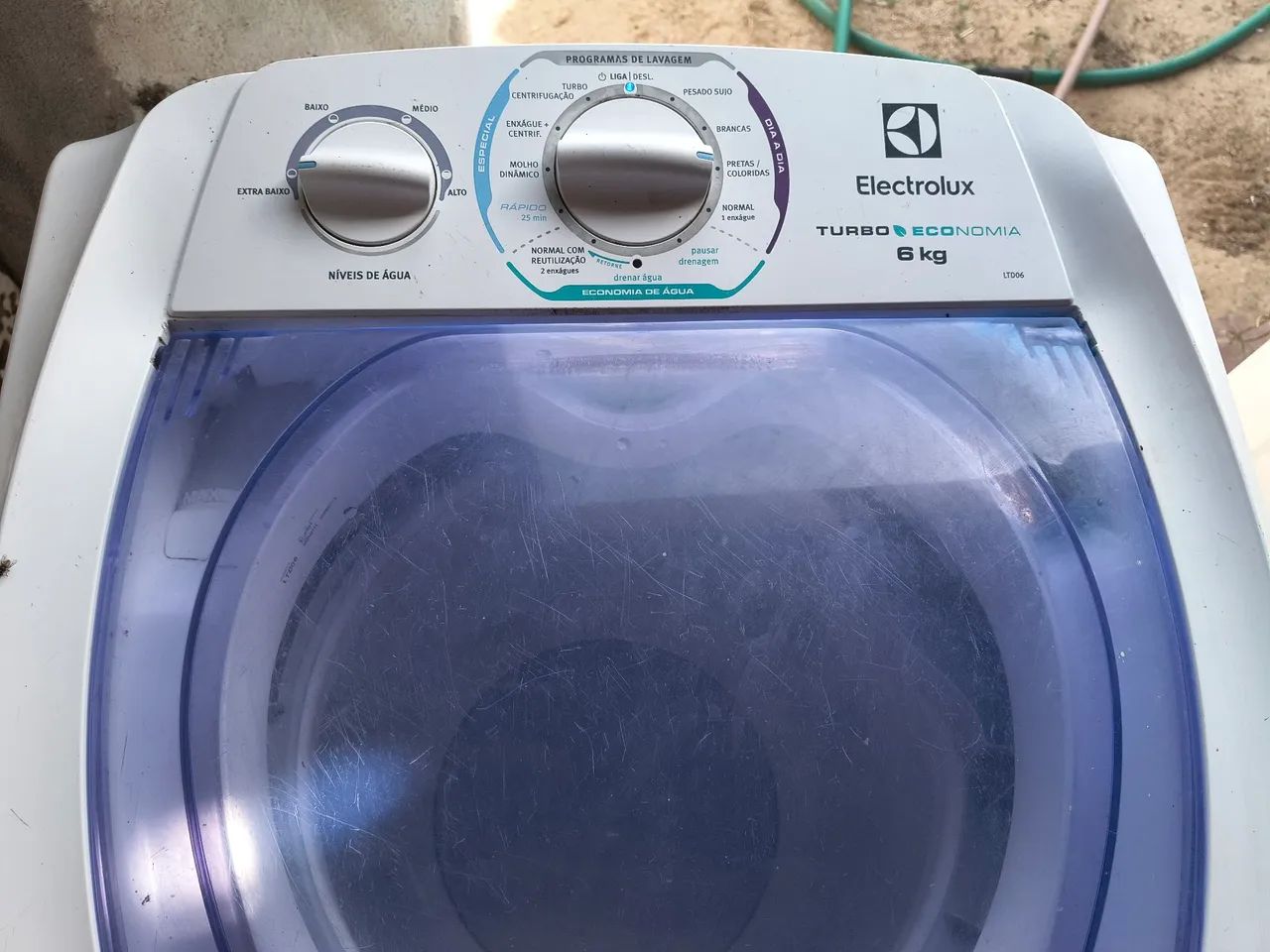 Máquina Eletrolux turbo 06 kg 