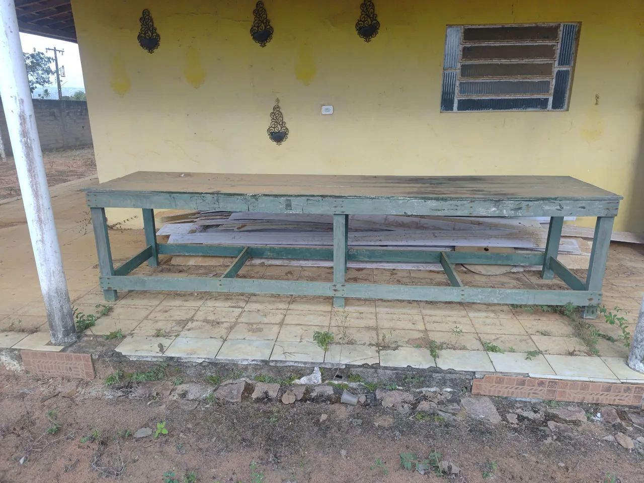 Mesa para chácara ou bancada para oficina  - Foto 5