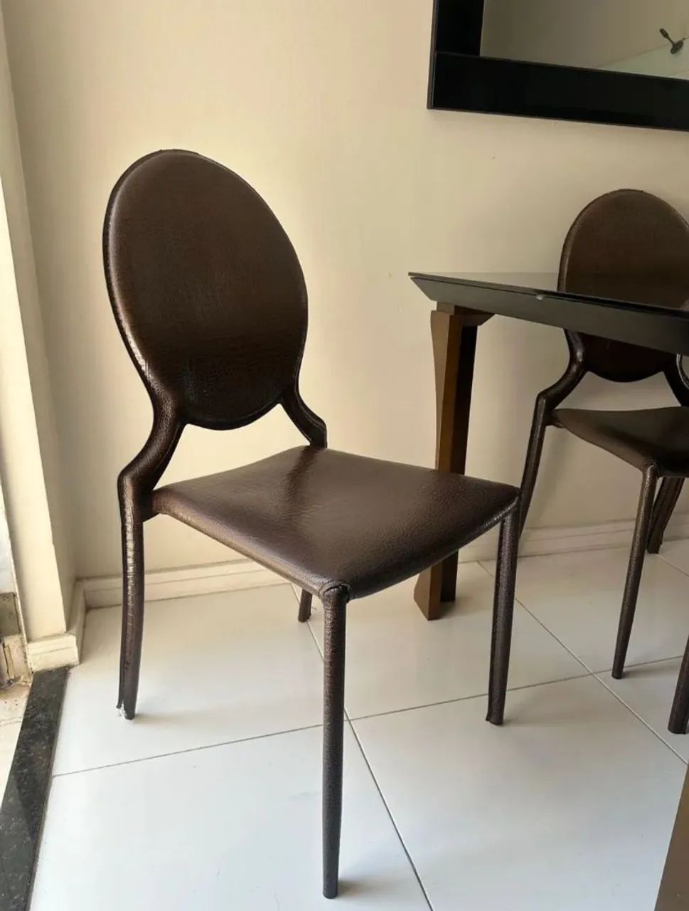 Venda de conjunto de mesa e cadeiras de sala se jantar - Foto 4