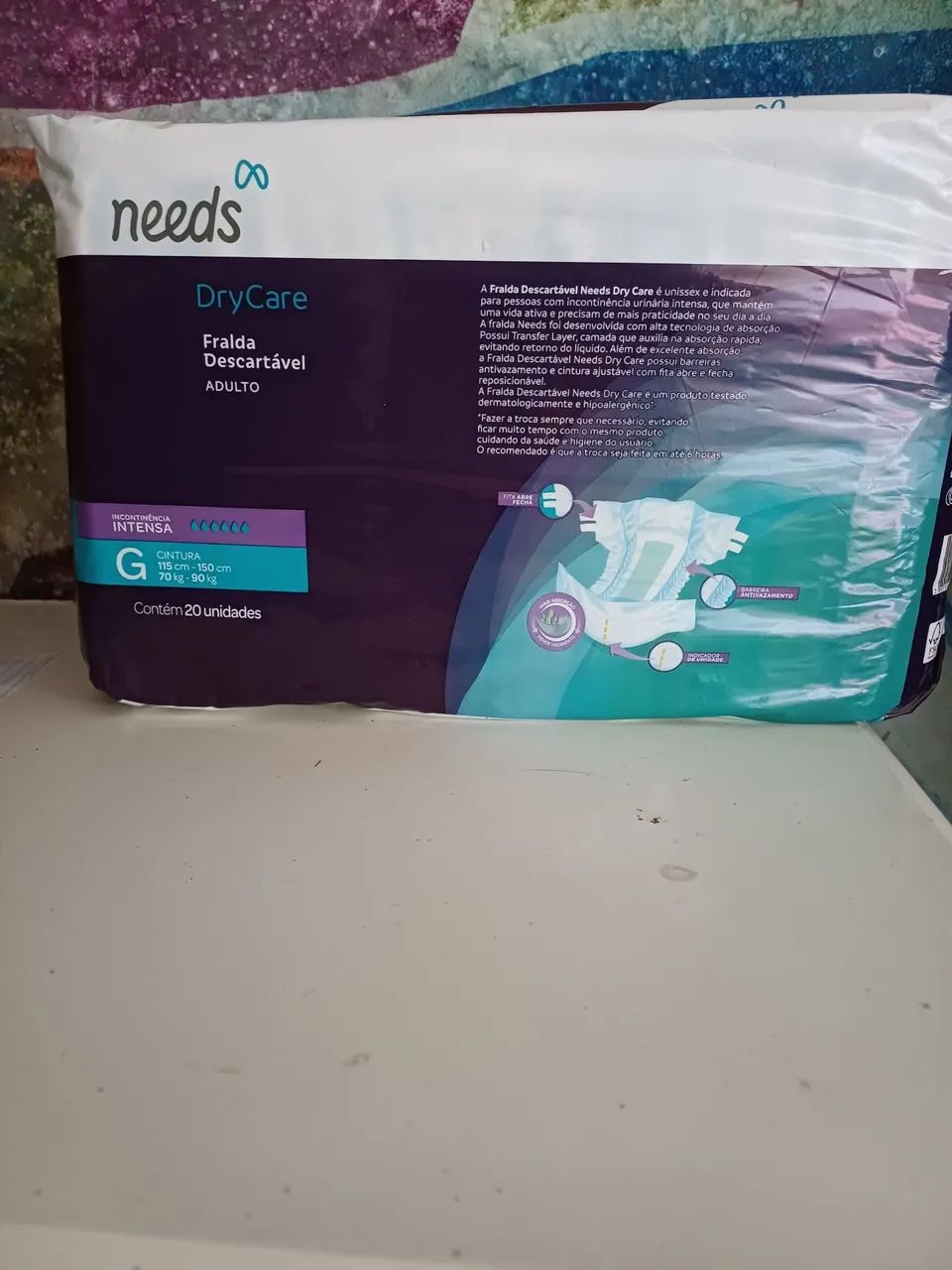 Fralda geriatrica needs G