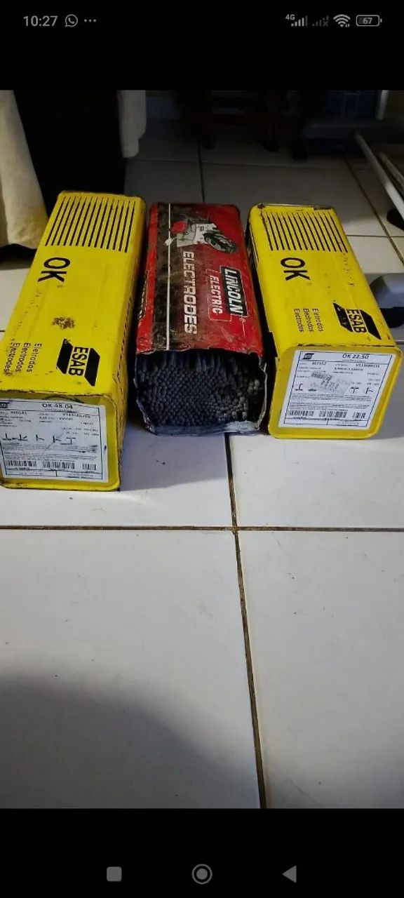 Eletrodo para solda 