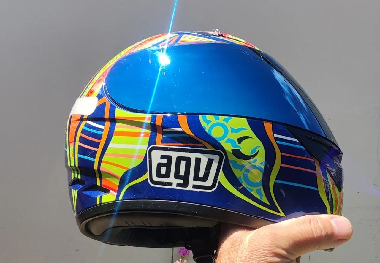 Capacete agv K3 five continents - Foto 2