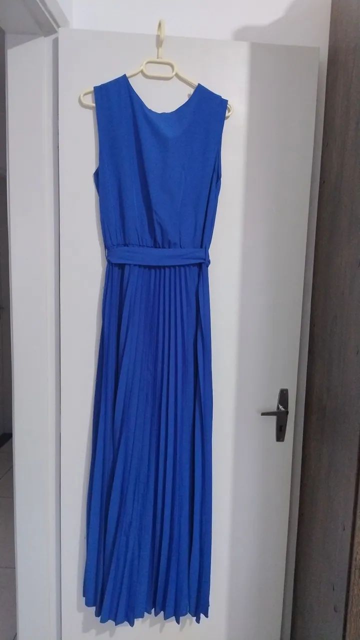 Vendo Vestido Azul  - Foto 4