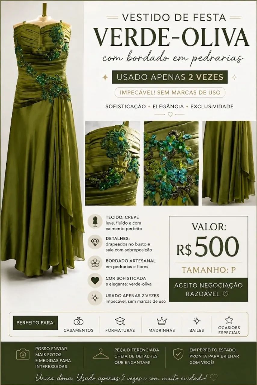 Vestido de festa  - Foto 2