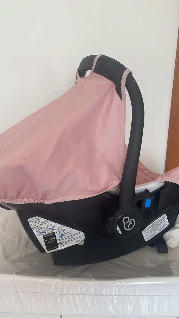 Bebê conforto rosa GALZERANO  - Foto 4