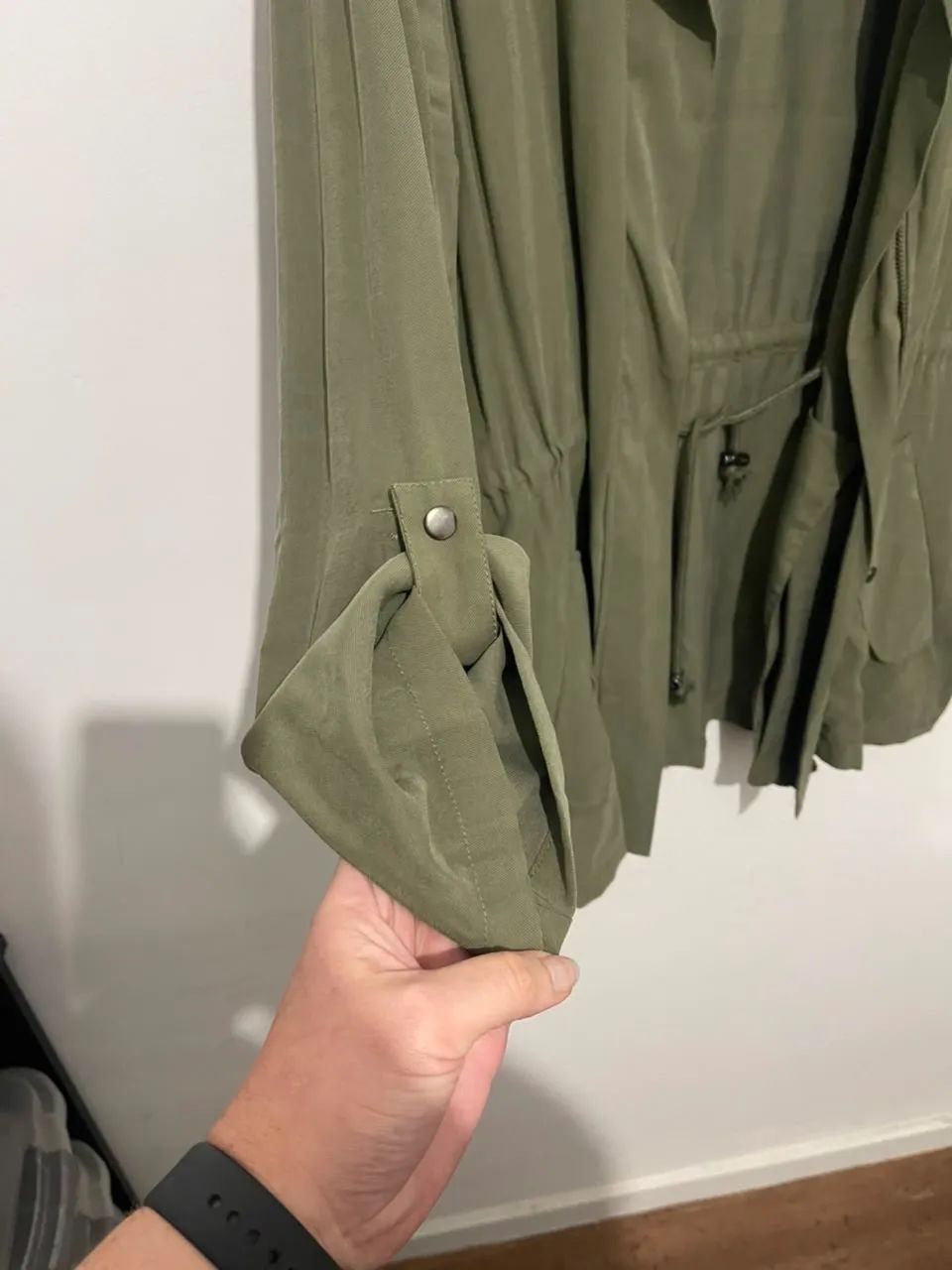 Parka Marfinno Verde Militar - Tam. 48 - Foto 2