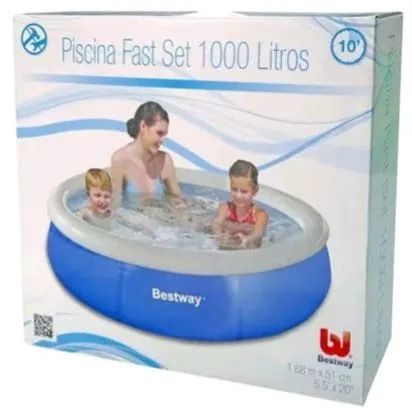 Piscina Inflável de 1.000 litros (nova na caixa) - Foto 2