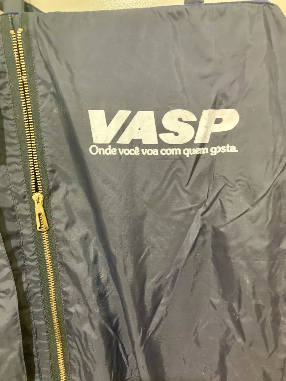 Porta terno VASP para colecionador 