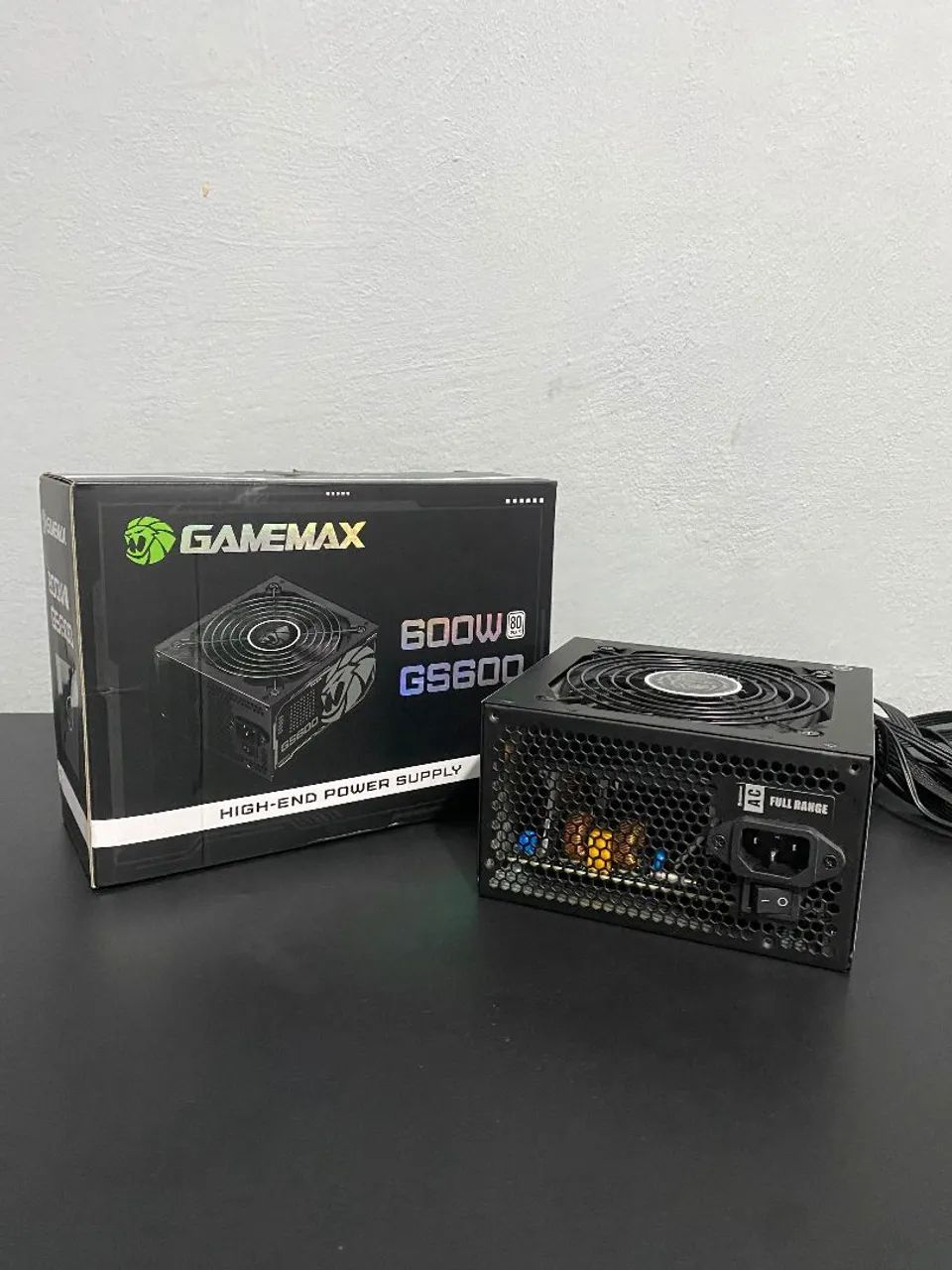 Fonte Gamer 600w 80 plus White - PFC ativo - Foto 3