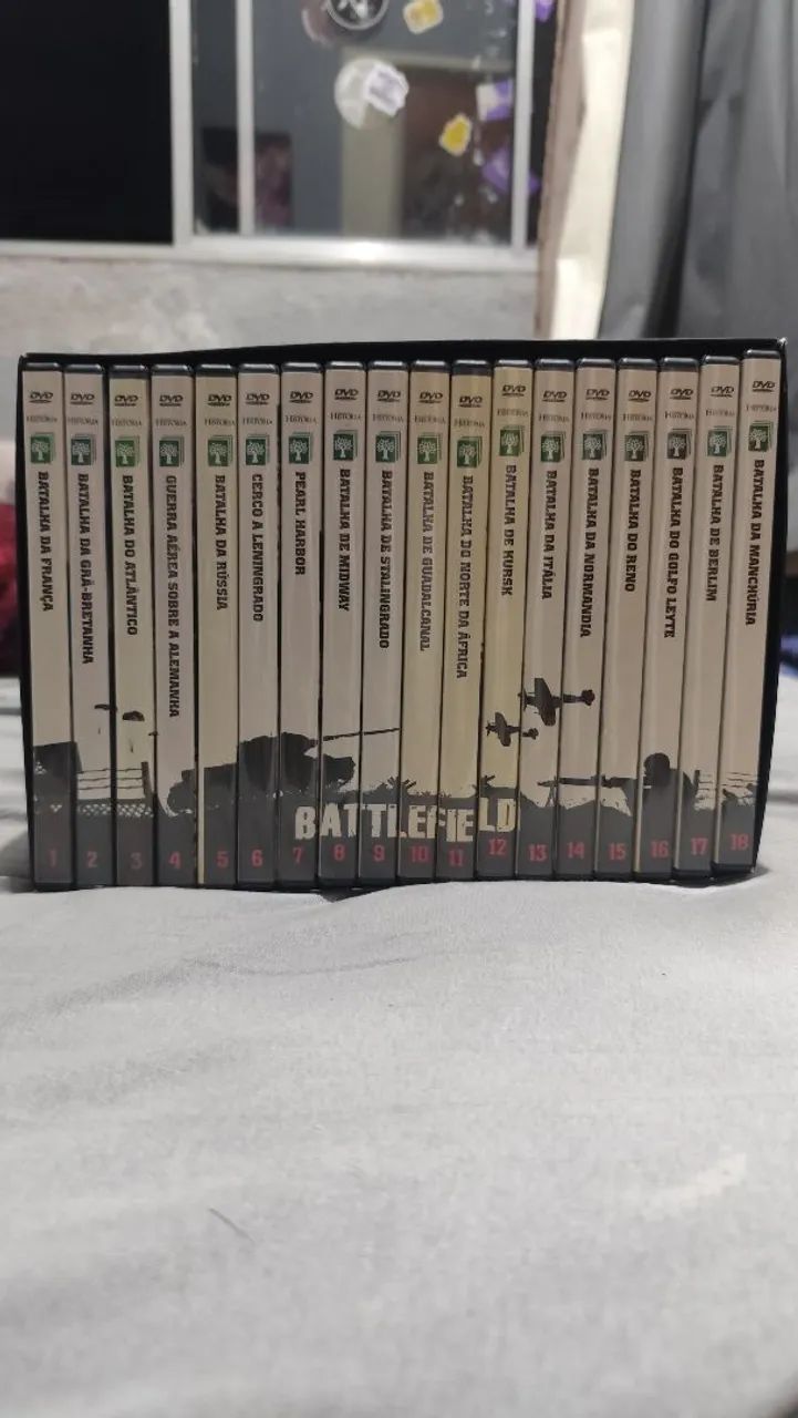 dvd: box battlefield coleção abril - excelente estado - Foto 3