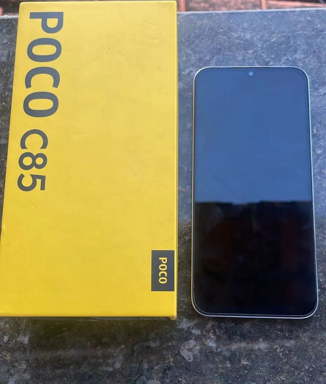 Vendo telefone poco c85 256gb/8ram