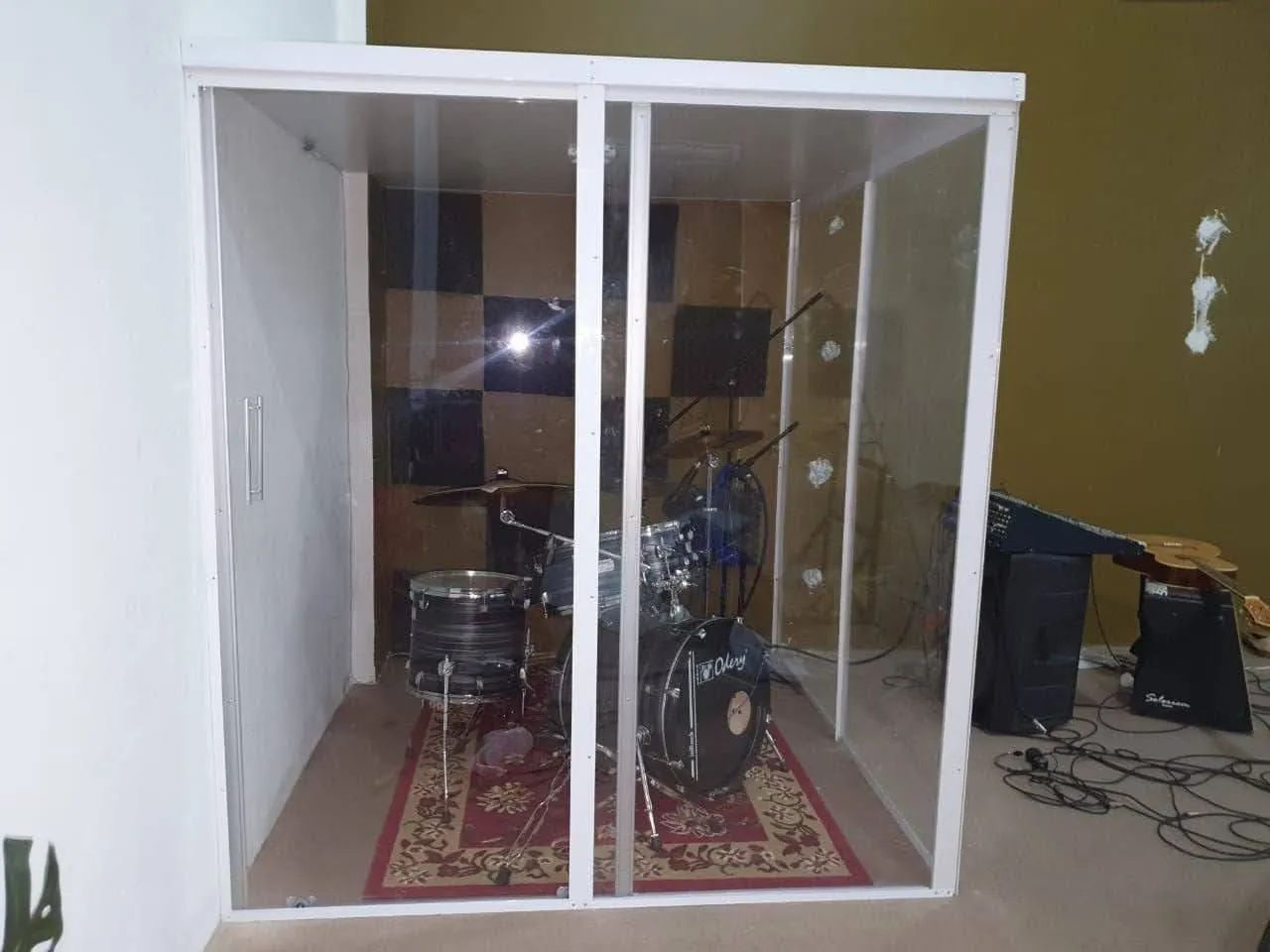 Cabine para Bateria acústica - Foto 2