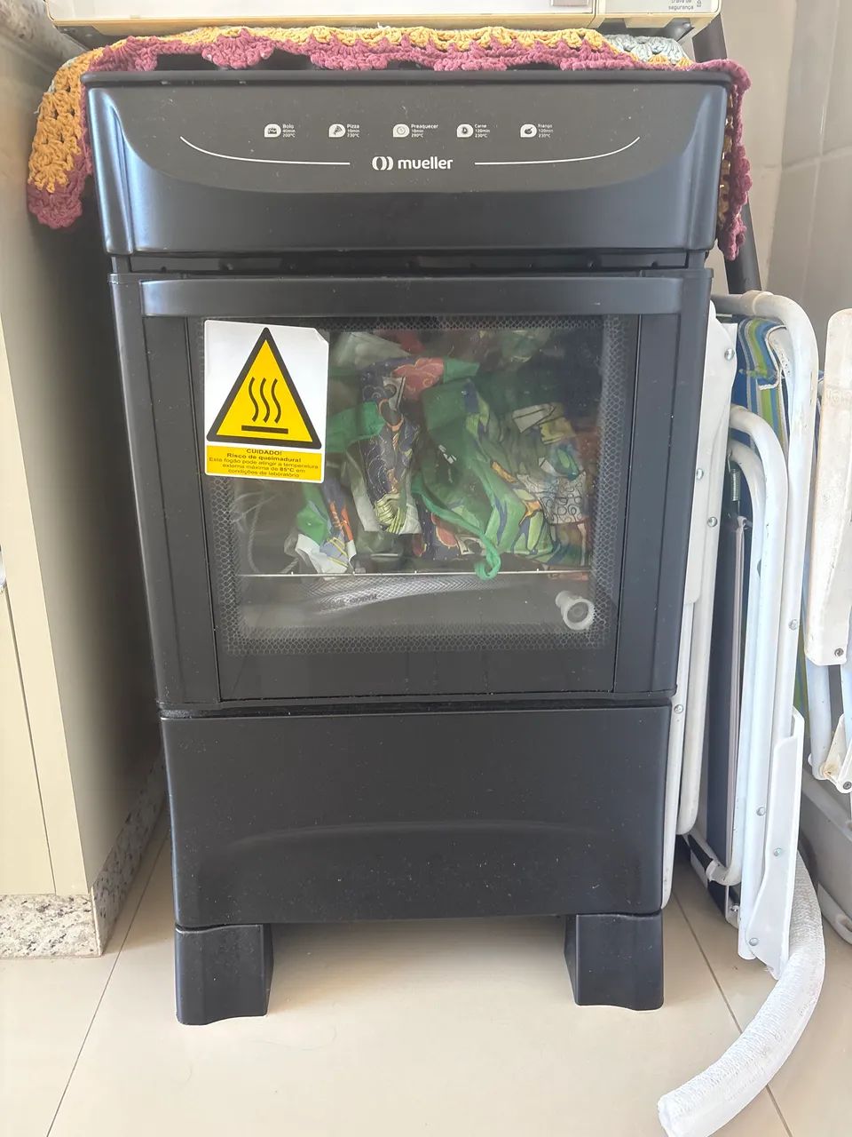 Fogo 4 bocas automático - 6 meses de uso