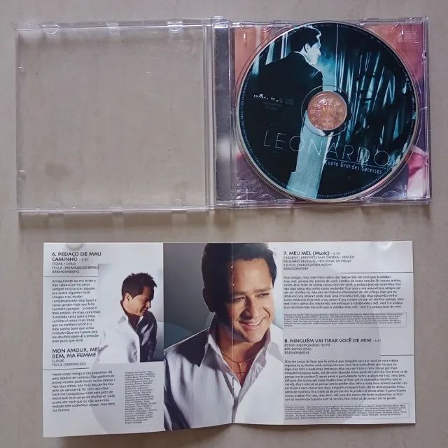 CD Leonardo - Canta Grandes Sucessos (Original/Raridade) - Foto 4