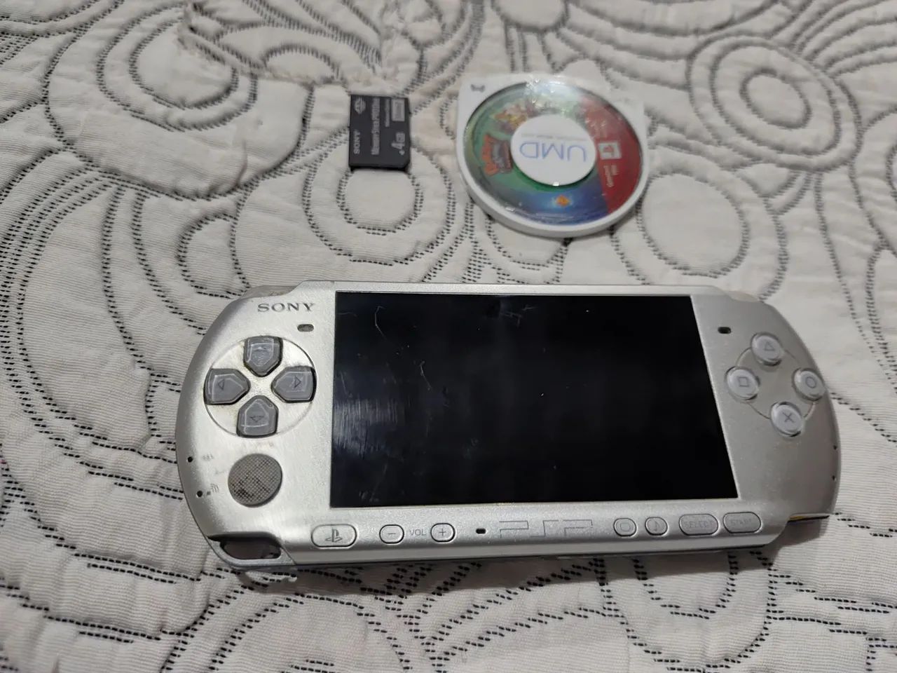 Mini game psp Sony original prata