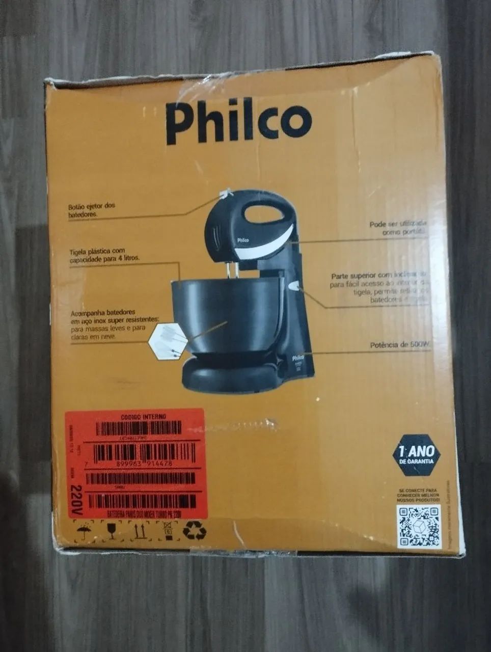 Batedeira philco Paris 220v - Foto 2