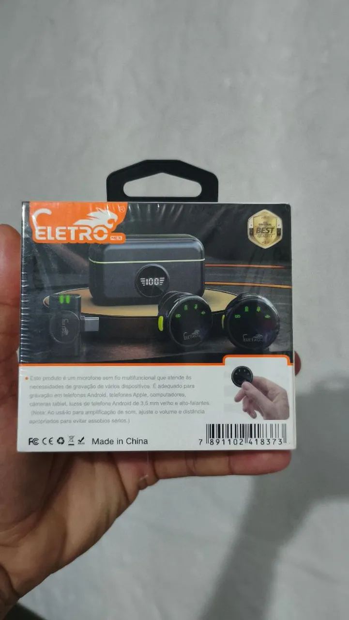 Microfone sem fio para video - Foto 4
