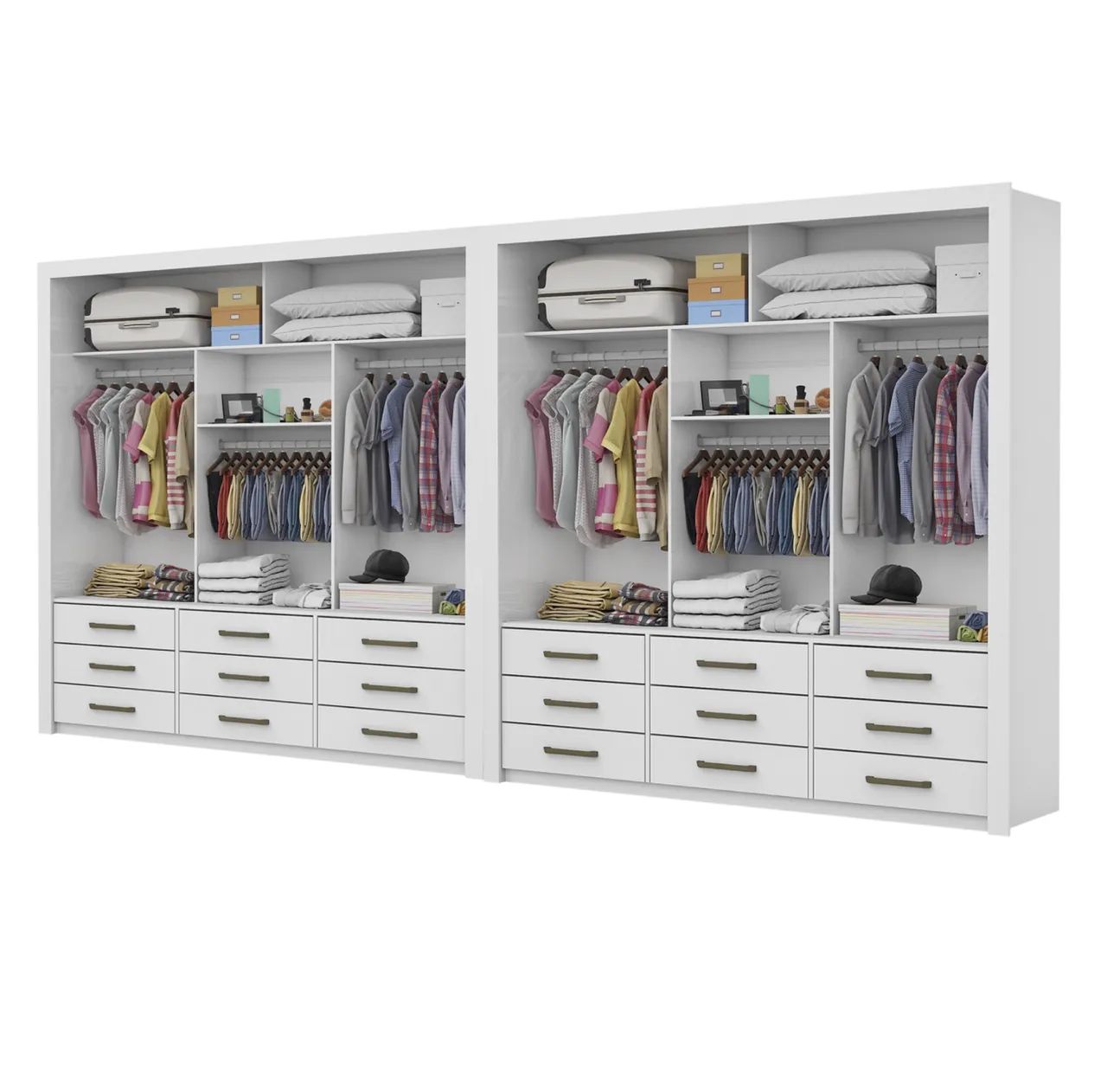 Closet Modular Harmonia Ele e Ela - Foto 3