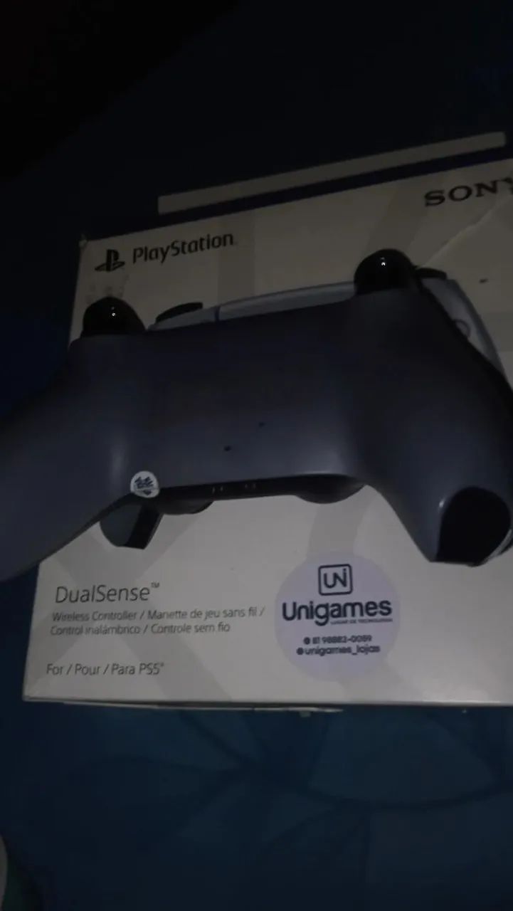 LControle ps5 cinza - Foto 3