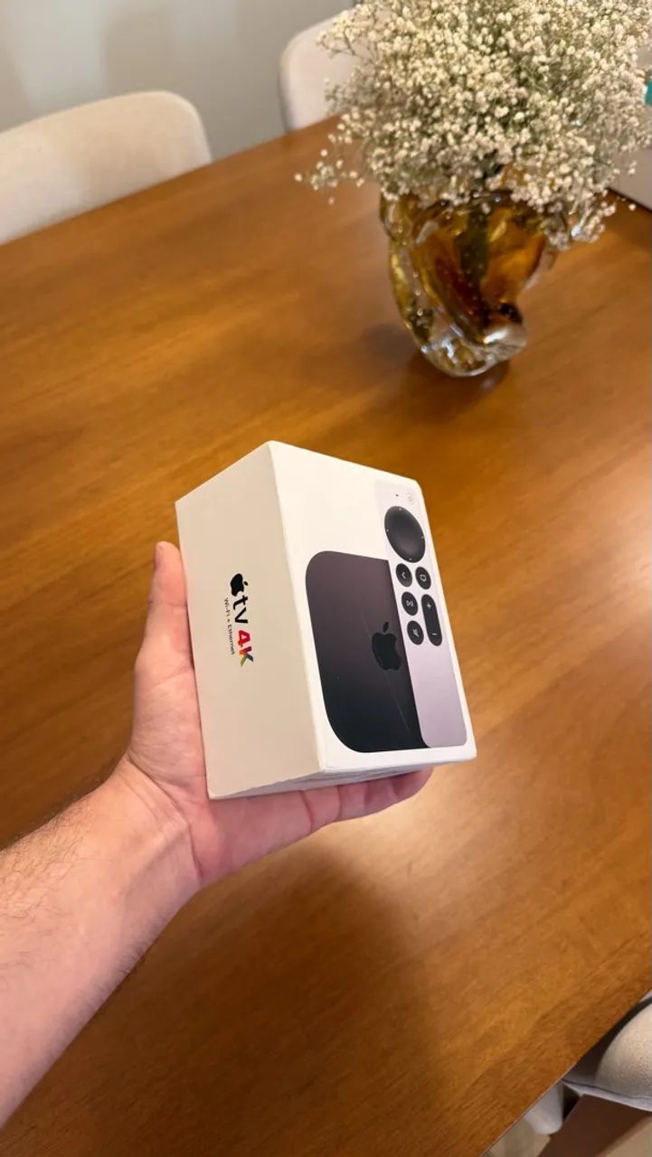 Apple tv 4k terceira geração wifi + Ethernet 128gb - Dispositivos