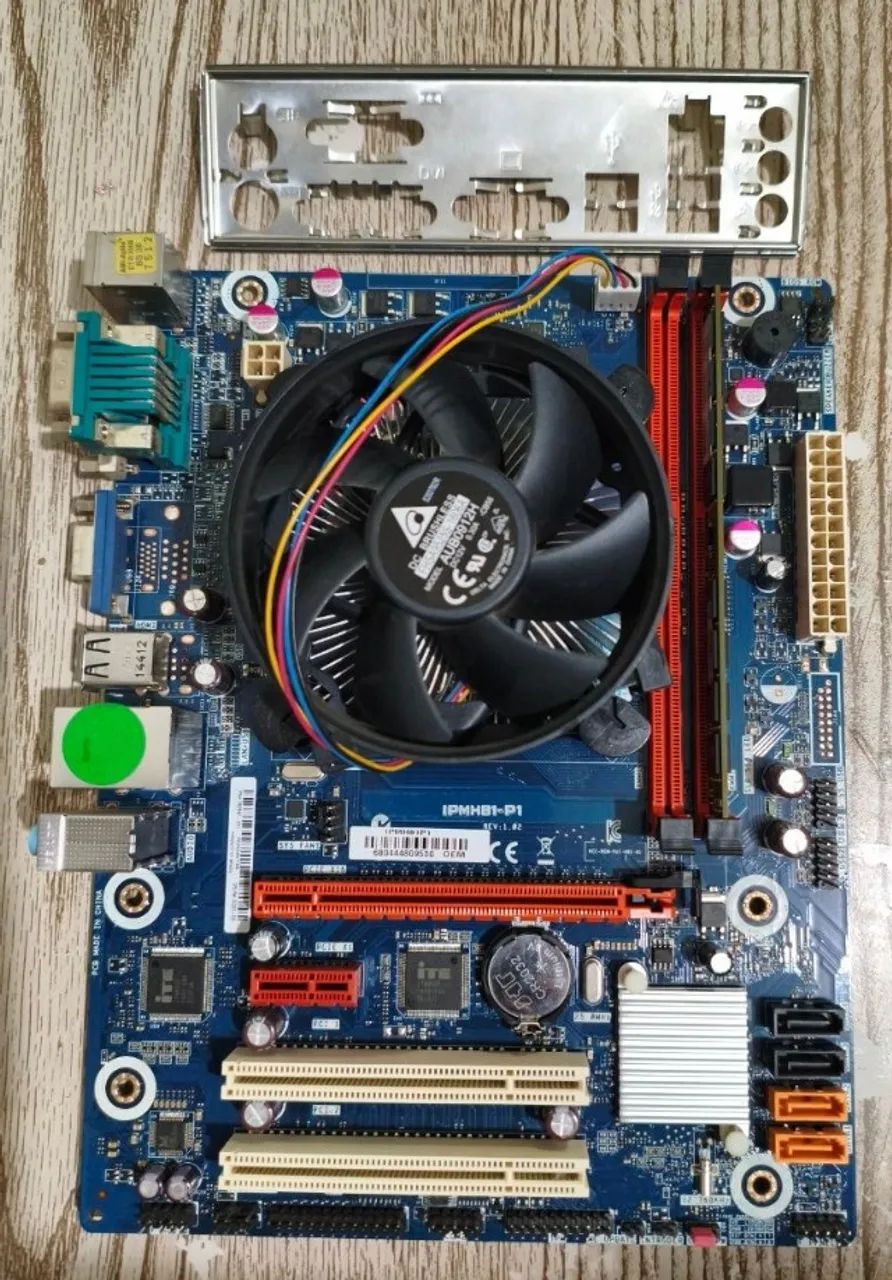 Placa Mãe IPMHB1-PI (HP) e Processador Intel I3 4 geração