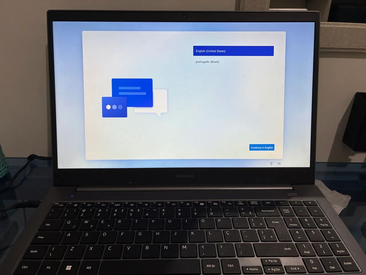 Notebook Samsung Book NP550XDA Celeron 6305 4GB 256GB SSD - Foto 3