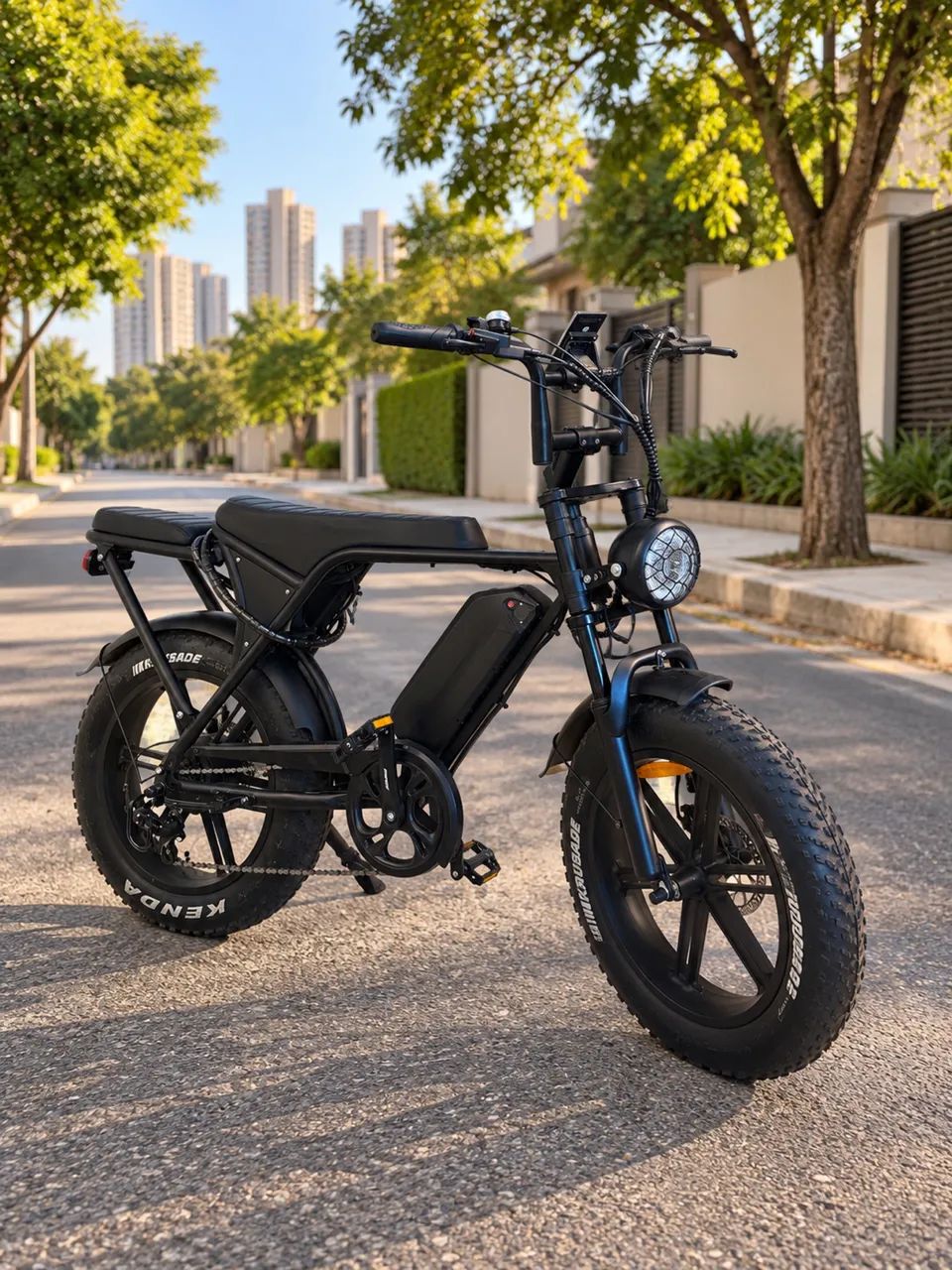 Bicicleta Elétrica V8 750W - Foto 3