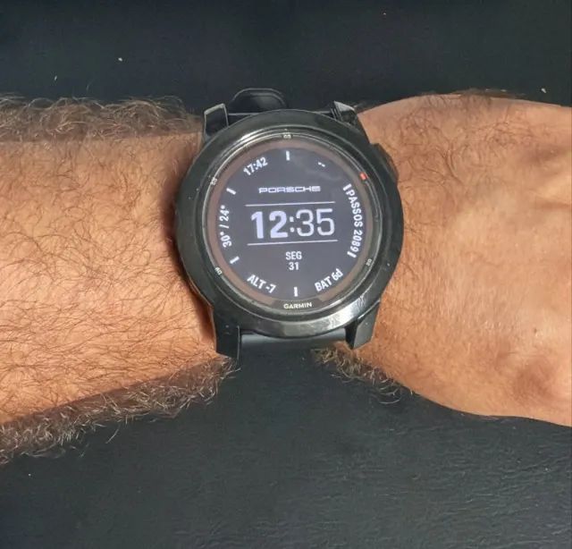 Garmin Fenix 7X Pro Solar Impecável