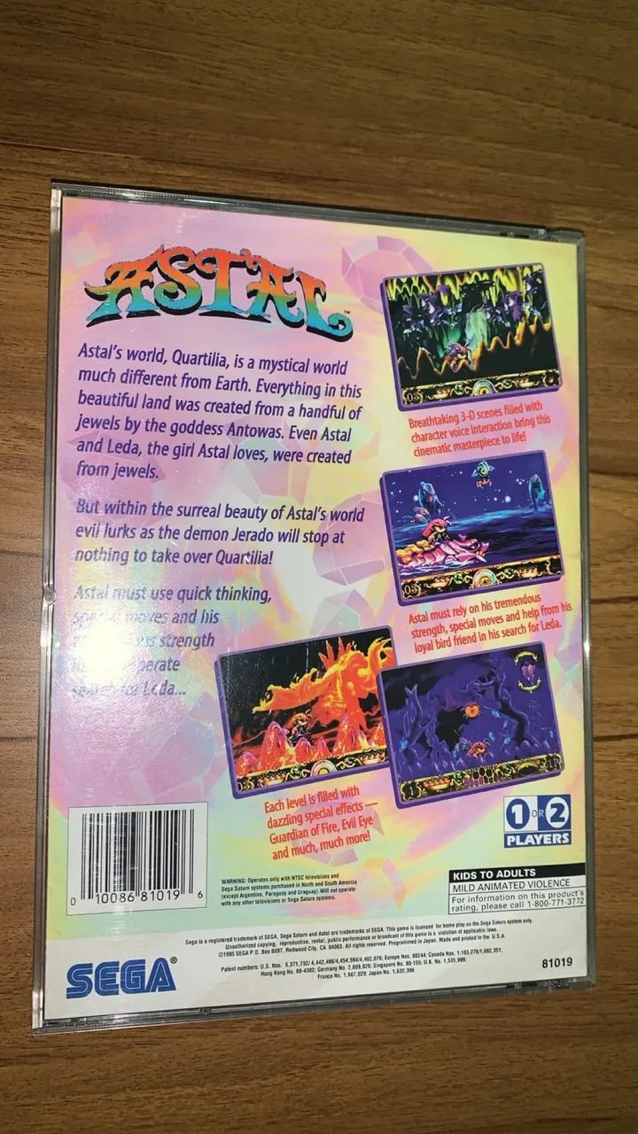 Astal Sega Saturn Original  - Foto 2