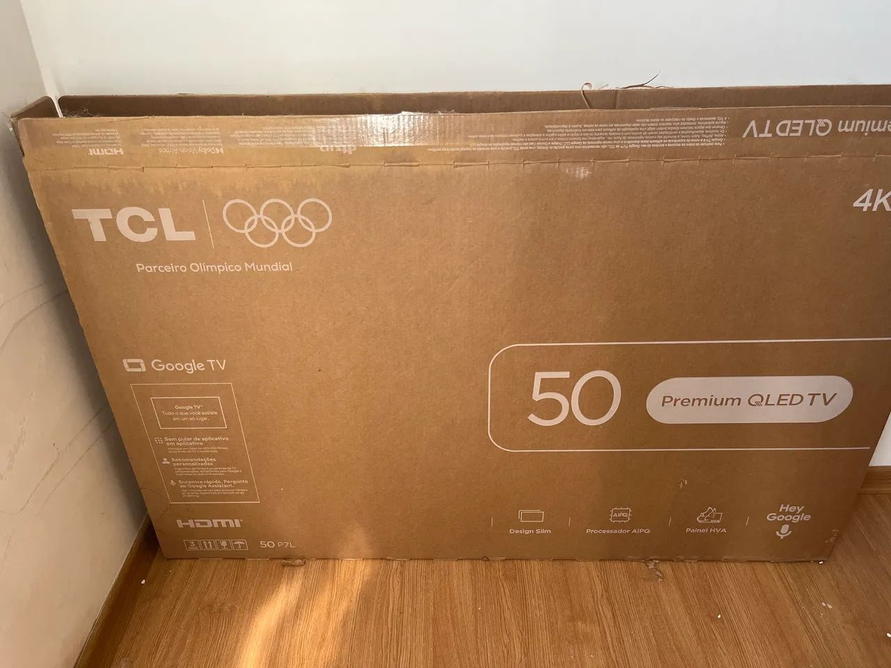 Smart TV 50 polegadas TCL Android - Foto 3