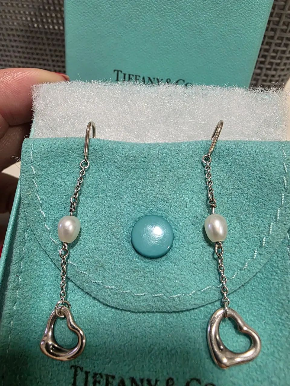 Brincos Tiffany & co.