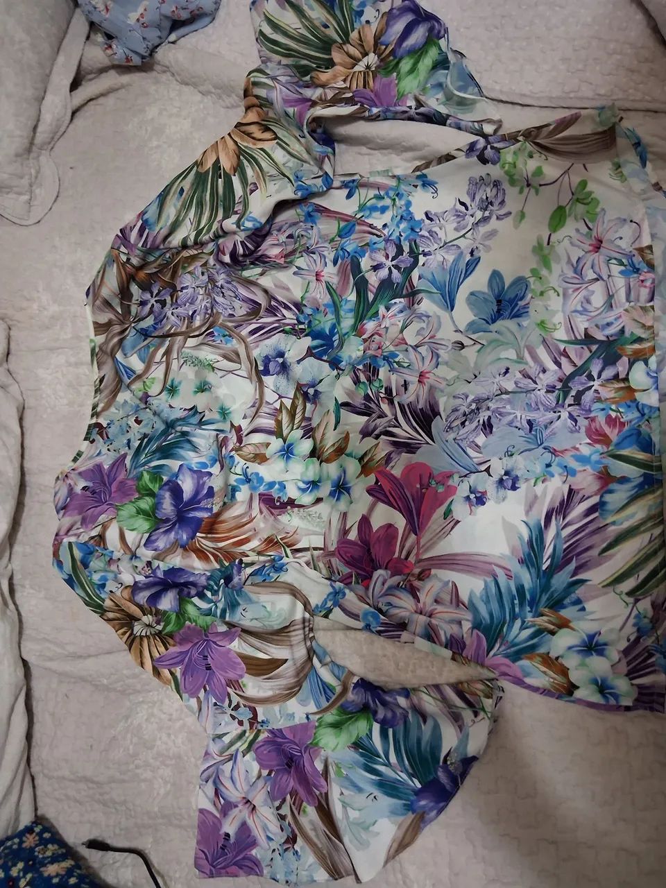 Blusa floral tm 44 - Foto 2