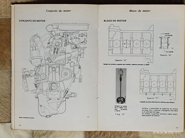 manual do proprietário Fiat 147 de 1977 com esquema elétrico e livro conheça o seu fiat - Foto 4