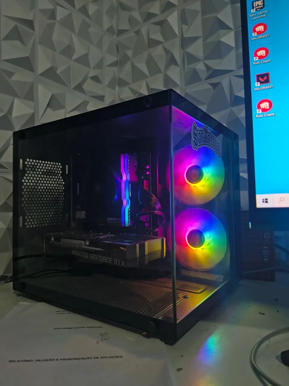 PC GAMER COM RYZEN E RTX 3050