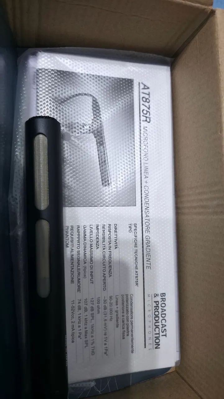 Microfone Audio Technica - AT875R - Top de Linha  - Foto 2