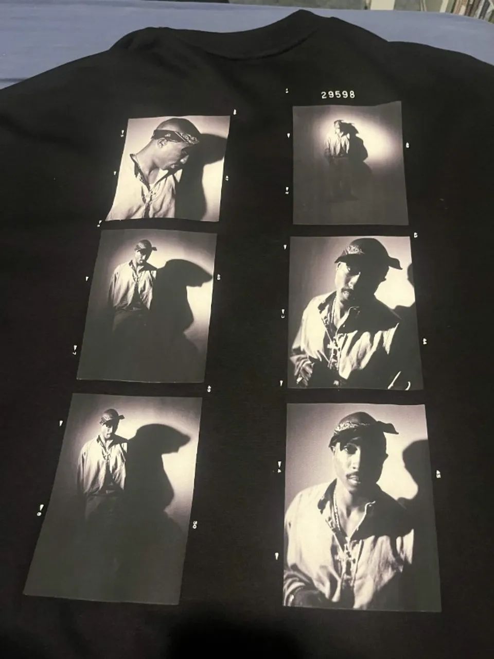 Moletom preto 2PAC (zara) - Foto 4