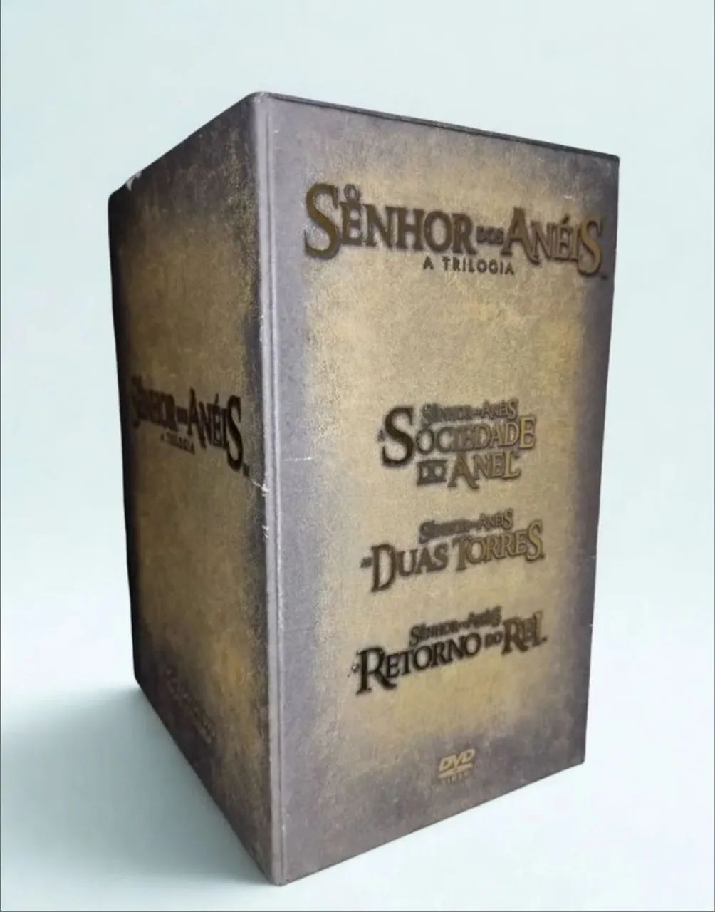 BOX DVDs Trilogia Senhor dos Anéis Edição Especial Estendida Rara de Colecionador