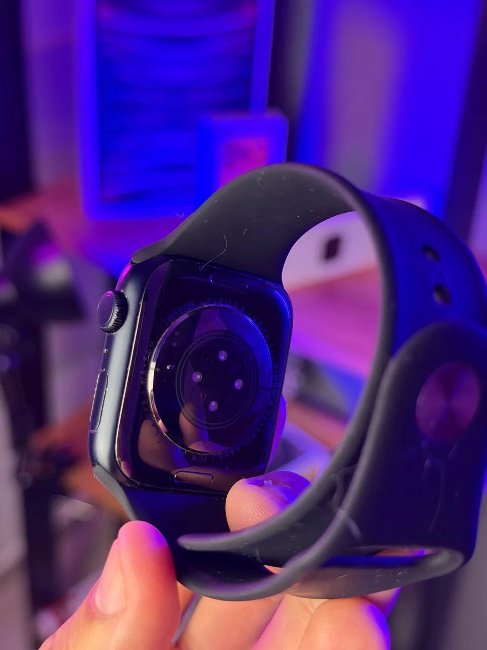 Apple Watch Series 8 45mm impecável com NF