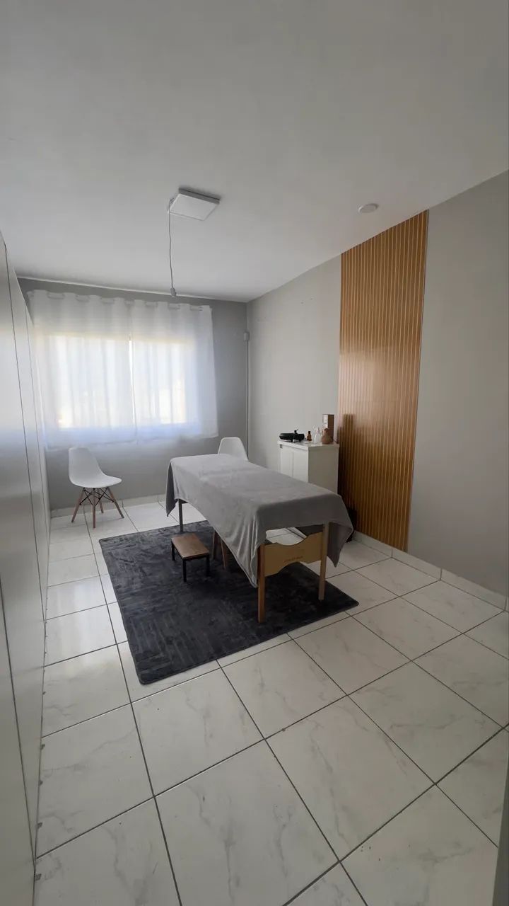 Sala comercial área da beleza 