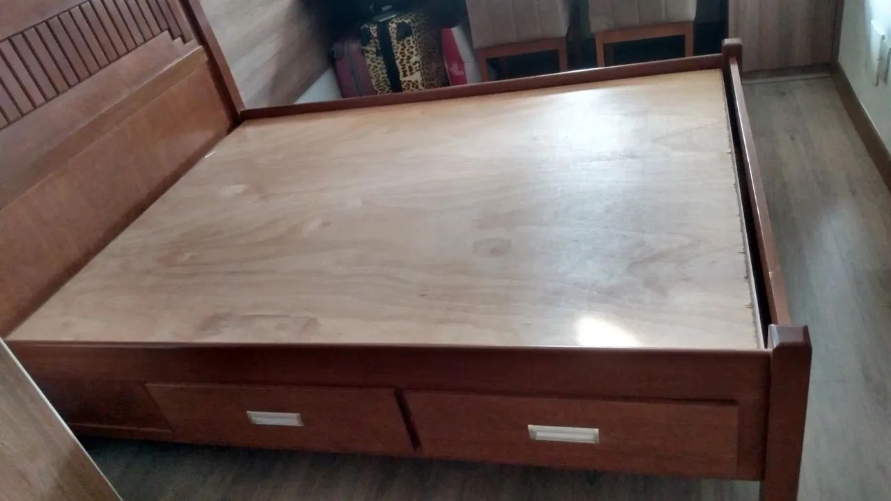 Cama De Casal Madeira  - Foto 4