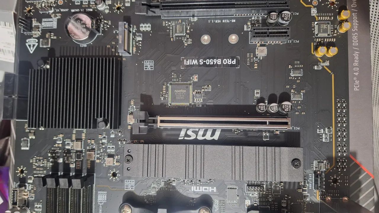 Placa Mãe MSI AM5 B650-S WIFI - Foto 3
