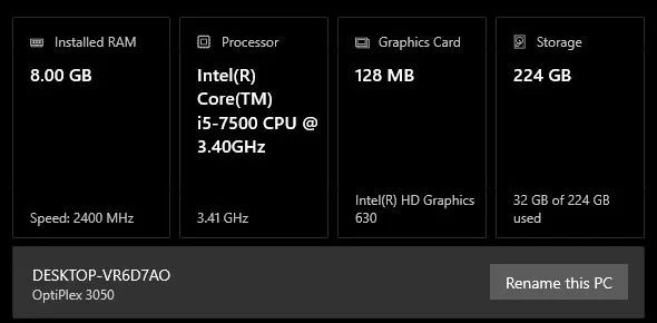 Dell Optiplex 3050 - i5 8GB SSD 240GB - Foto 5