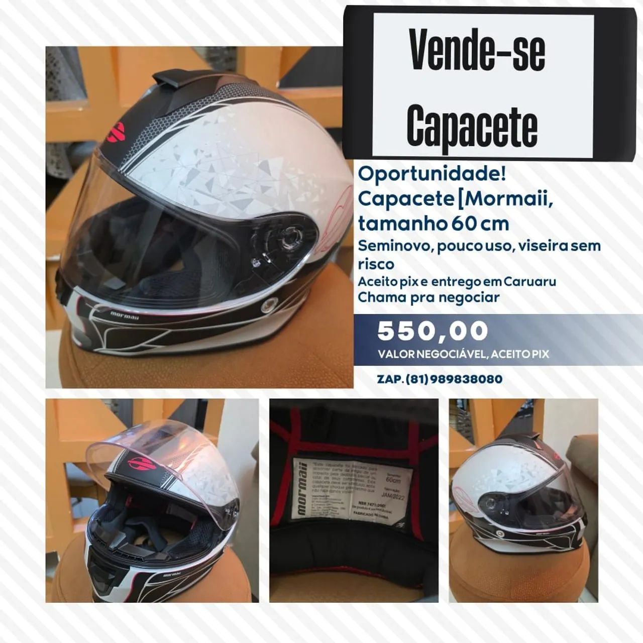 Capacete Mormaii 