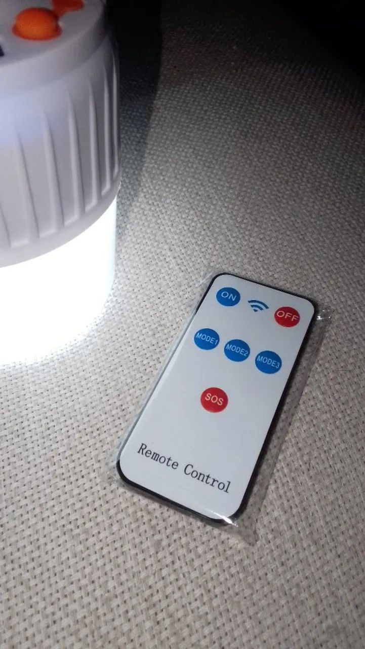 Lâmpada Solar c/ controle remoto - Foto 3