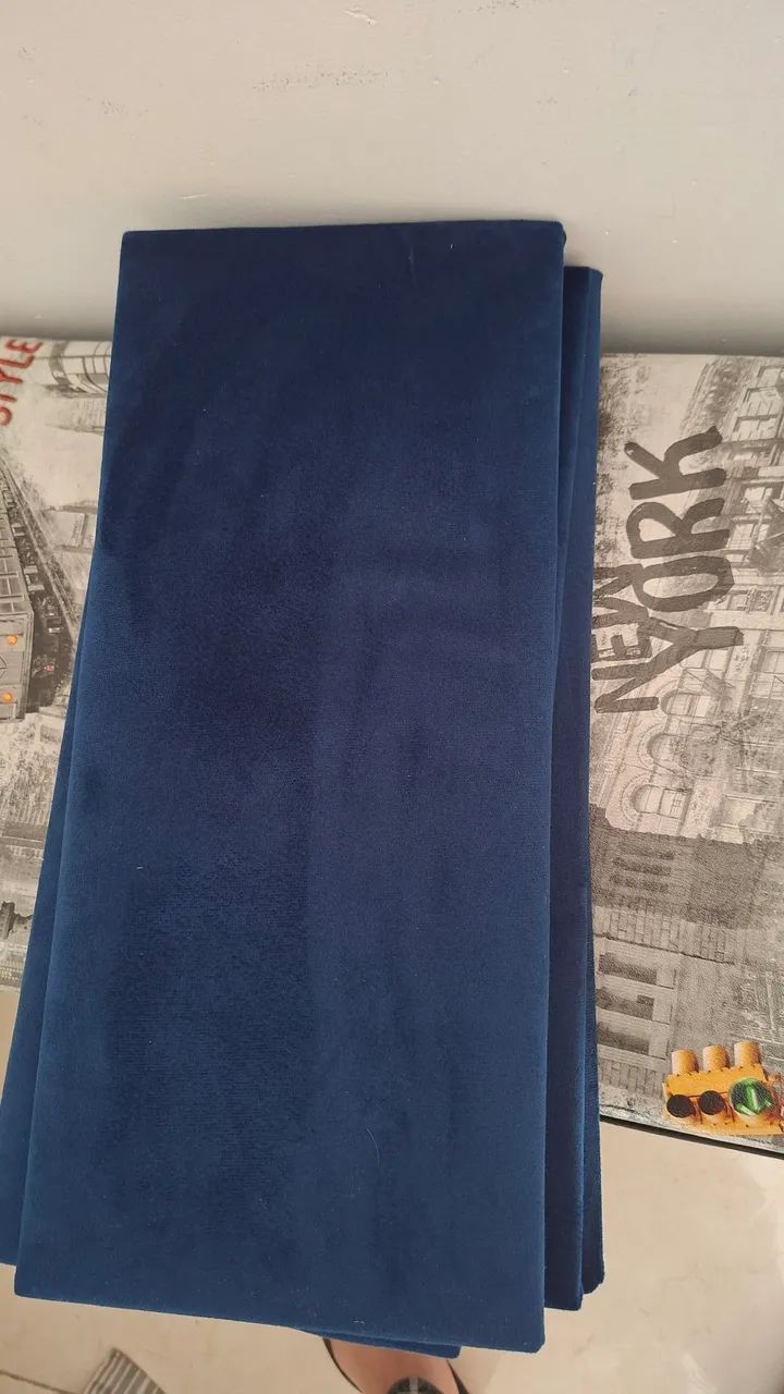Placas cabeceira de cama solteiro azul 