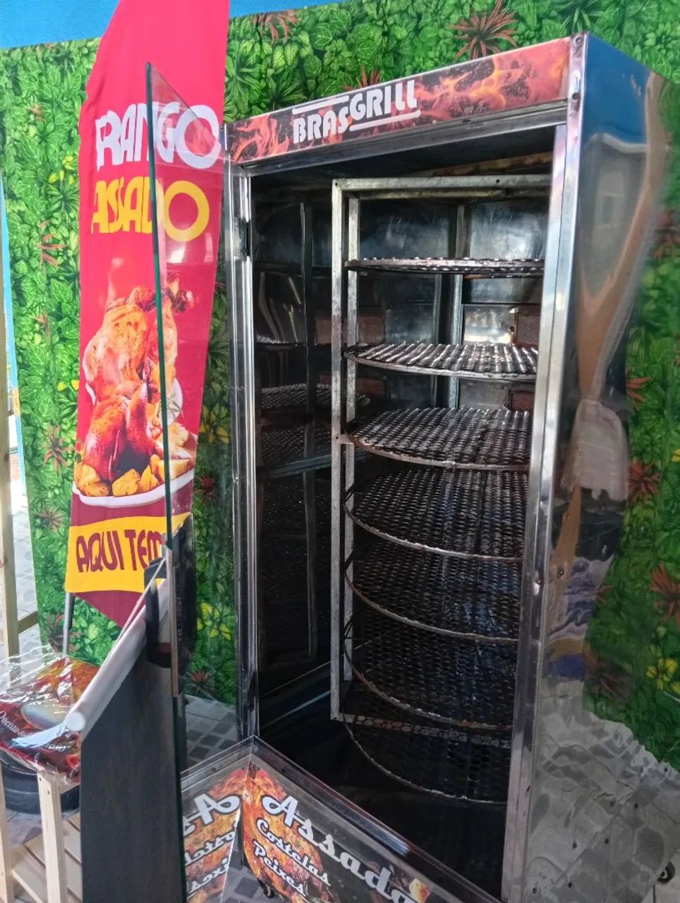 Máquina de assar frango e carnes - Foto 2