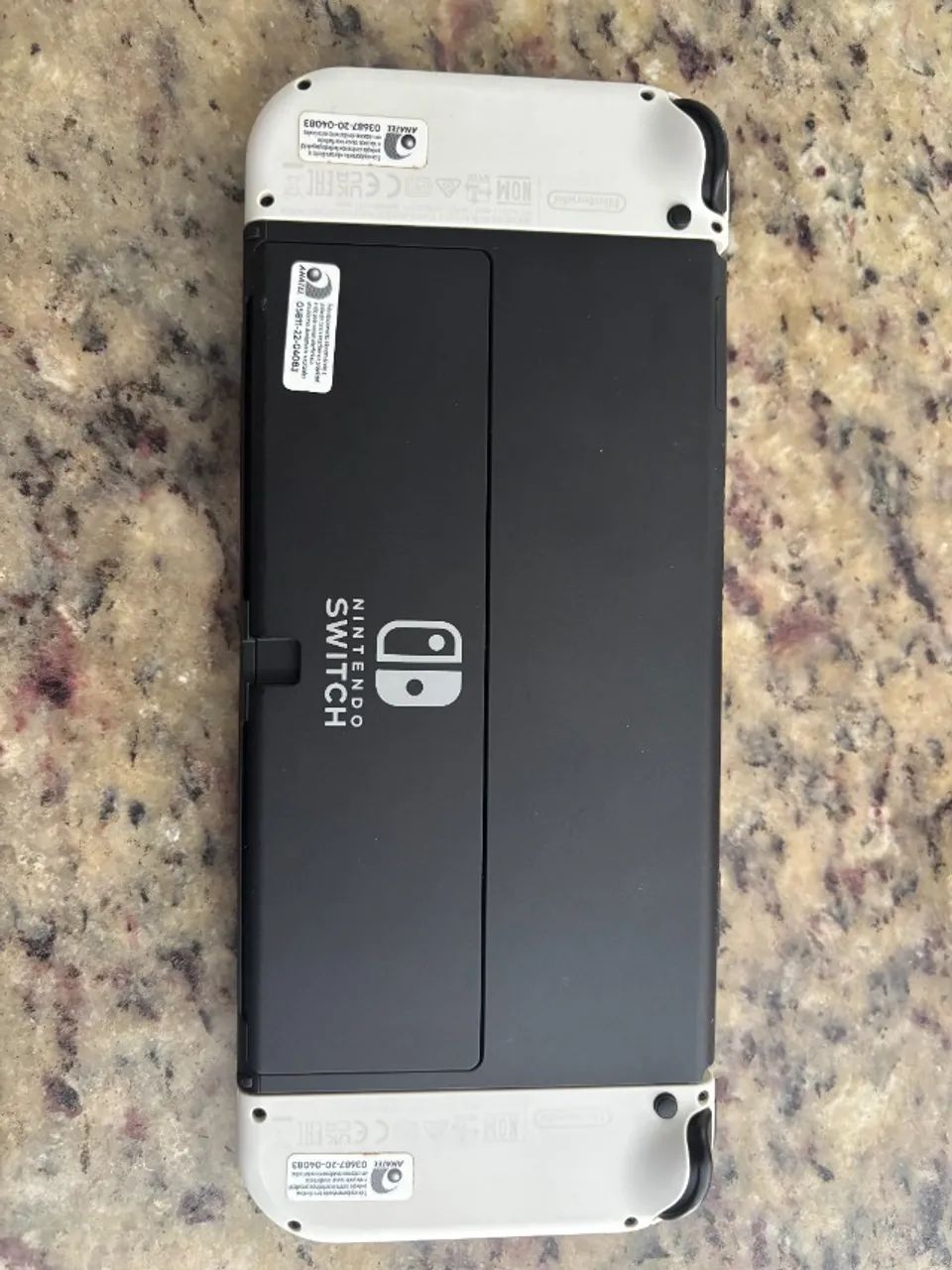 Nintendo Switch Oled Branco 64 Gb Hdmi con Controles - Foto 2