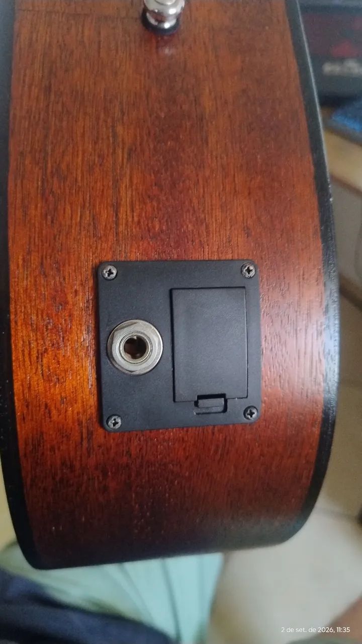 Violão Cort Mogno + capa premium - Foto 3