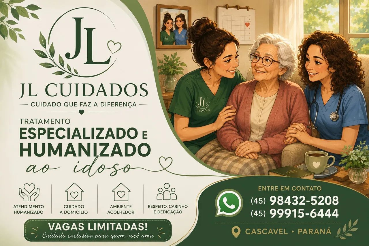 Cuidadora de idosos a domicílio!?